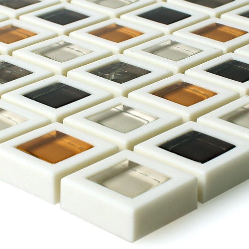 Glas kunststoff mosaik - mosaik, fliesen