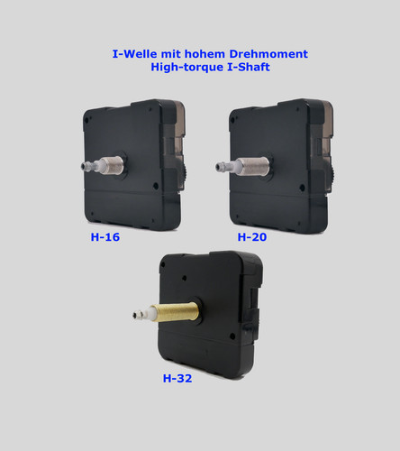 Quarzuhrwerk high torque - quarzuhrwerk, high-torque