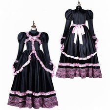 Gothic Lolita Girl maid Black