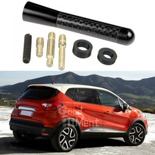 7,6 cm Auto Antenne Kurzstab Dachantenne Carbon-Optik AM/FM für Renault Captur
