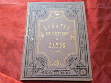 HAYDN Sonates pour Piano et Violon Noten für Klavier und Violine