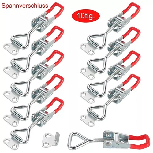 10x spannverschluss - 10x,