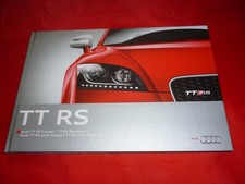 AUDI TT 8J RS Coupe plus Roadster plus Hardcover Prospekt Brochure Depliant 2013