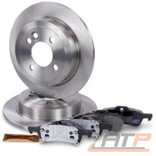 BREMSSCHEIBEN VOLL Ø259 + BREMSBELÄGE HINTEN FÜR MINI COOPER ONE R50 R53