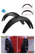 4X 3.5 " & 4 " Universal Flexible Auto FENDER Flares Extra Breit Körper