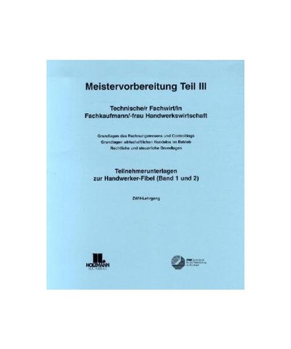 Meistervorbereitung teil - teil, 3
