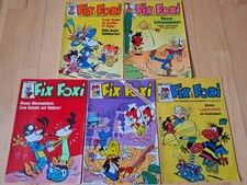 Rolf Kauka´s Fix + Foxi 19.Jahrgang - Konvolut 5 Comichefte Originale von 1971