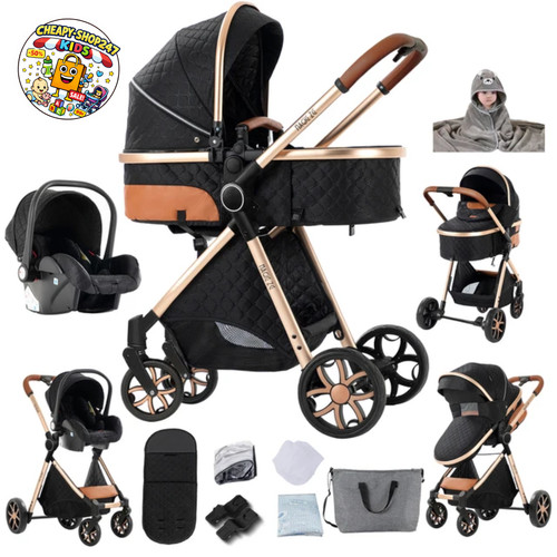 1 kinderwagen - in,