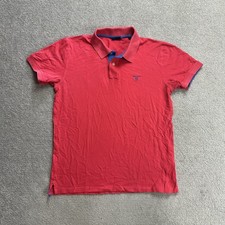 GANT Herren Poloshirt Polohemd Gr. L Slim Polo T-Shirt Logo Classic 12905 Rot