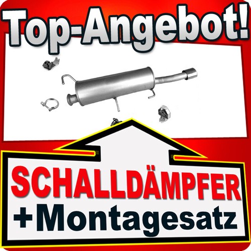 Endschalldämpfer für peugeot - endschalldämpfer,