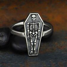 STERLINGSILBER SARG SKELETT