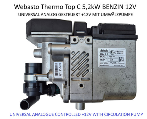 Webasto thermo top 2kw - c, 5,2kw