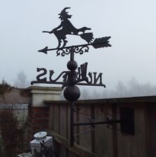 WETTERFAHNE HEXE MIT