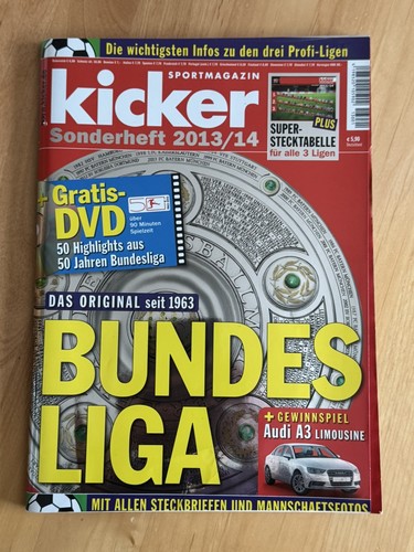 Kicker sonderheft bundesliga - sonderheft,