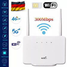 CPE106-E 4G LTE Router SIM Karte WLAN Router 300 Mbit/s WLAN, SIM-Kartensteck DE