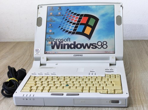 Vintage laptop compaq - compaq, armada