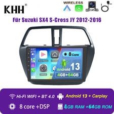 4+64G Für Suzuki SX4 S-Cross JY 2012-2016 Autoradio GPS Sat Navi WIFI Android 13