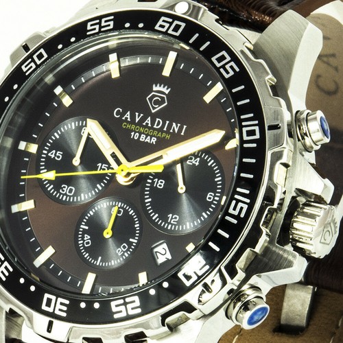 Cavadini chronograph herrenuhr - cavadini,