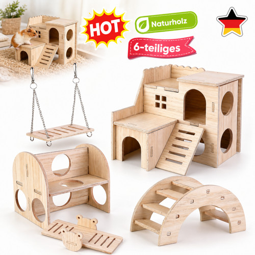 Stück hamster spielzeug - 6,