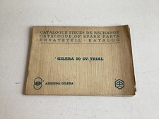 Gilera 50 5V Trial Ersatzteil-Katalog 04/1972 Piaggio original gebraucht