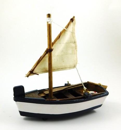 Miniatur skiff modell - miniatur,
