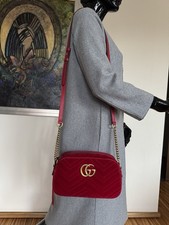 GUCCI 447632 GG Marmont Samt