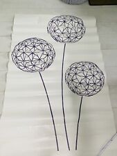 Wandtattoo 170x110 cm Pusteblume Tattoo Wandsticker Löwenzahn Aufkleber Lila M4