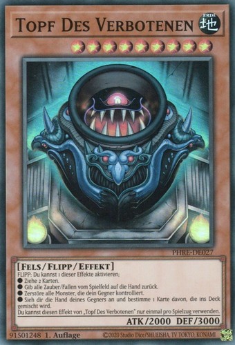 Yugioh topf des verbotenen - yugioh,