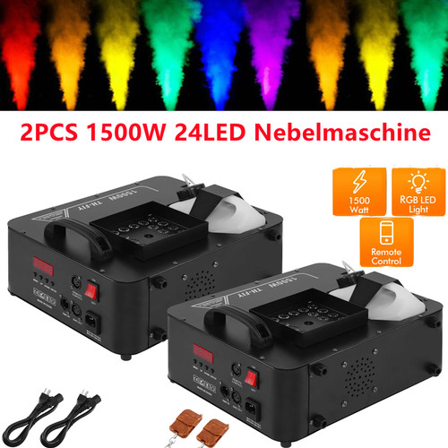 2pcs 1500w nebelmaschine dmx - 1500w,