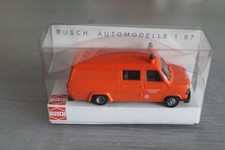 Busch Ford Transit Kasten orange " Technisches Hilfswerk OV Trosshagen " OVP