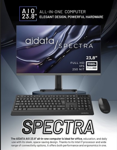 Aidata aris spectra aio i7 - aris, aio-pc