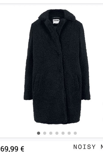Damen mantel jacke teddy look - teddy,