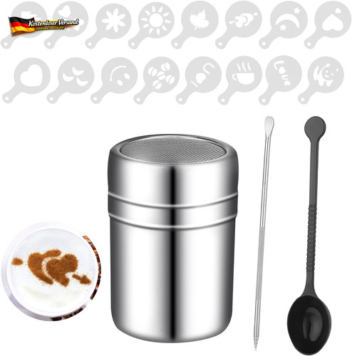 Edelstahl kakaostreuer mit - mit, 16