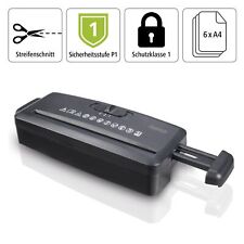 Hama Aufsatz-Aktenvernichter Papierschredder Reißwolf MiniS6 Sicherheitsstufe P1