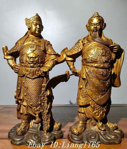 Qianlong pure bronze gild - 9.8",