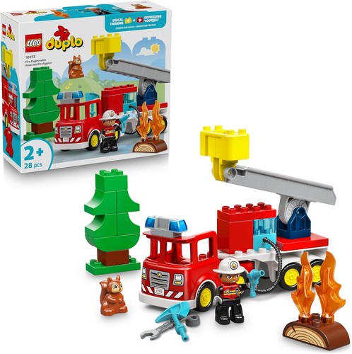 Lego duplo town - lego, löschauto