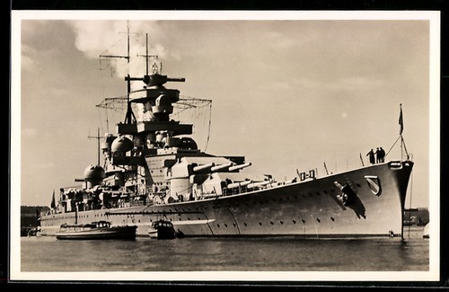 Schlachtschiff scharnhorst - ak,
