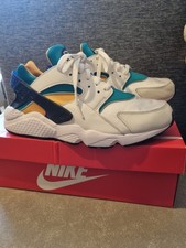 Nike Air Huarache White Blue