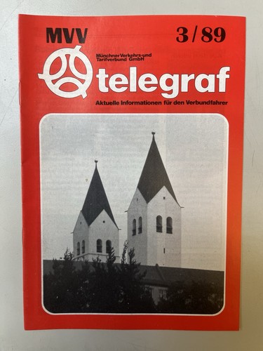 Mvv telegraf 1989 sonderheft - 3/1989,