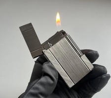 S.T. Dupont Ligne 2 Linie 2 Groß Feuerzeug Palladium Brosse NEU Abgedichtet!RAR!