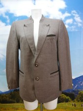 Hirschberg Oberland braun fescher Janker mit Stickerei Trachtenjacke Jacke Gr...