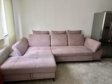 Sofa XXL, Ecksofa mit Bettfunktion und Bettkasten ( neuwertig)