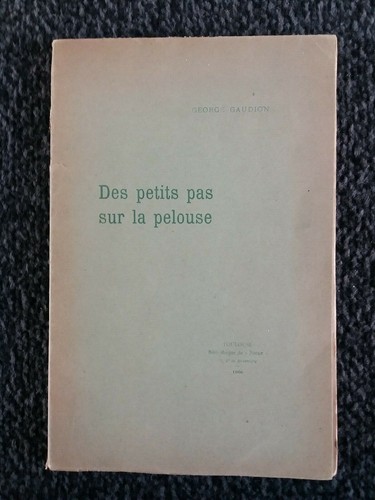 Gaudion des petit pas sur - g., "