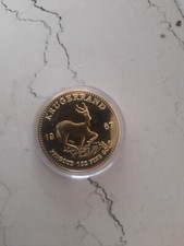 1 oz DEKO Gold Münze Feingold Unze Krügerrand 1967