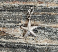 Toller Charm-Anhänger , 925er Silber , Seestern  , ca. 1,2 x 1,1 cm