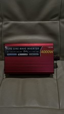 Inverter 12V - 220V 50Hz 4000W Wechselrichter , Fast Neu N, Nicht Benutzt