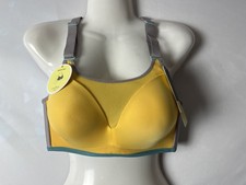 Sport BH gelb grau mit Bügel