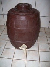 15 L Fässchen für Wasser, Wein, Saft etc. "Volksfaß" mit Auslaufhahn