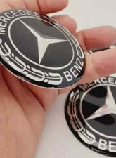 Nabendeckel für Mercedes Benz logo Set 65mm emblem Radnabenkappen-Aufkleber