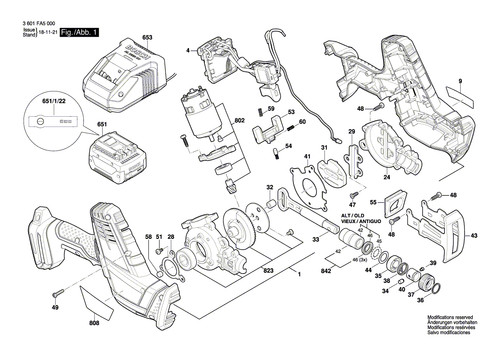 Bosch ersatzteile für gsa - bosch, 18